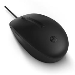 HP 125 Mouse Myš drátová, černá, 1200DPI