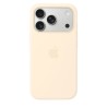 iPhone 17 Pro Silicone Case with MS – Vanilla