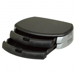 Podstavec pod monitor, černý, ergo