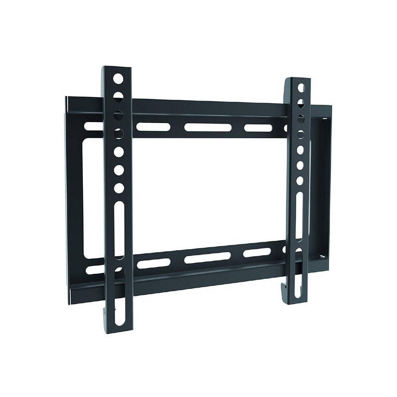 Fixní držák TV SBOX PLB-2222F, 23"-43", 35 kg max, 200x200 VESA, 19,5mm, černý