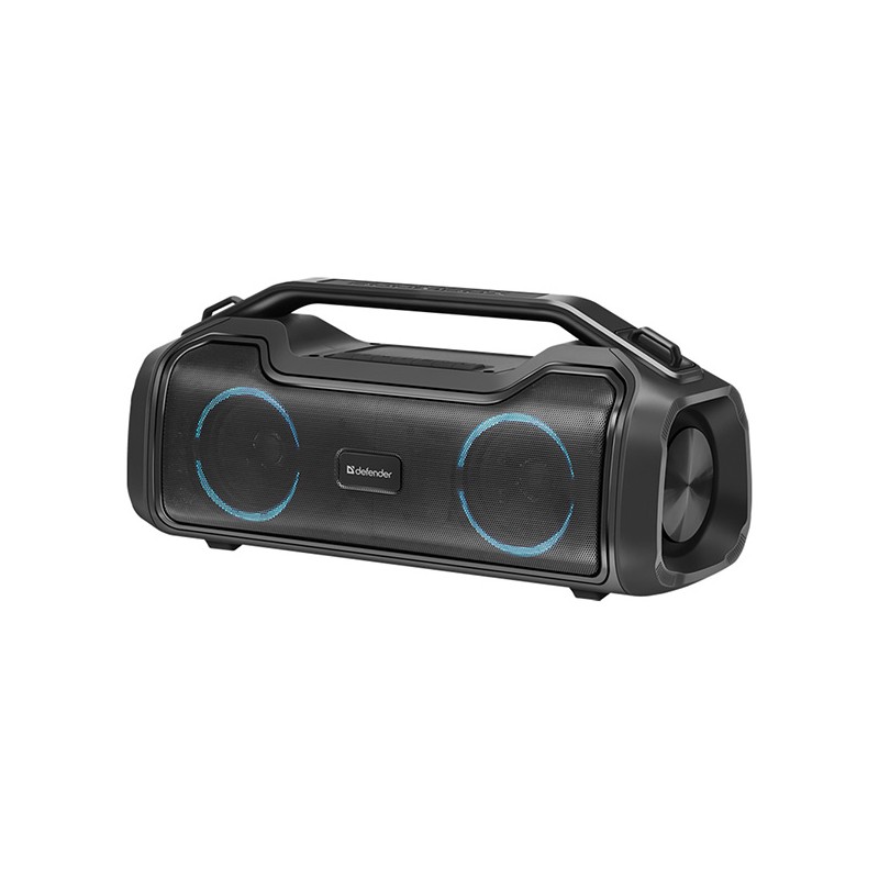 Defender reproduktor BEATBOX 50, Li-Ion, 2.0, 50W, černý, regulace hlasitosti, LED podsvícení, BT 5.0, TWS, 80Hz~12kHz