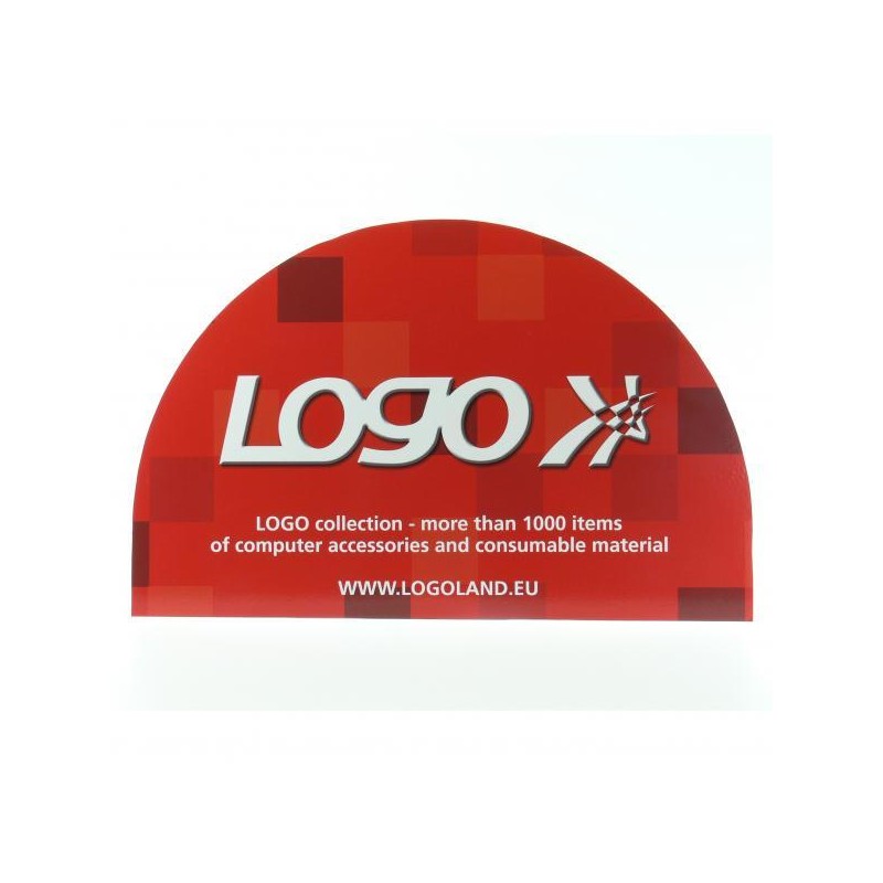 LOGO - oblouk, plastový