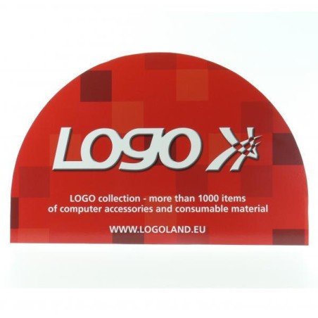 LOGO - oblouk, plastový
