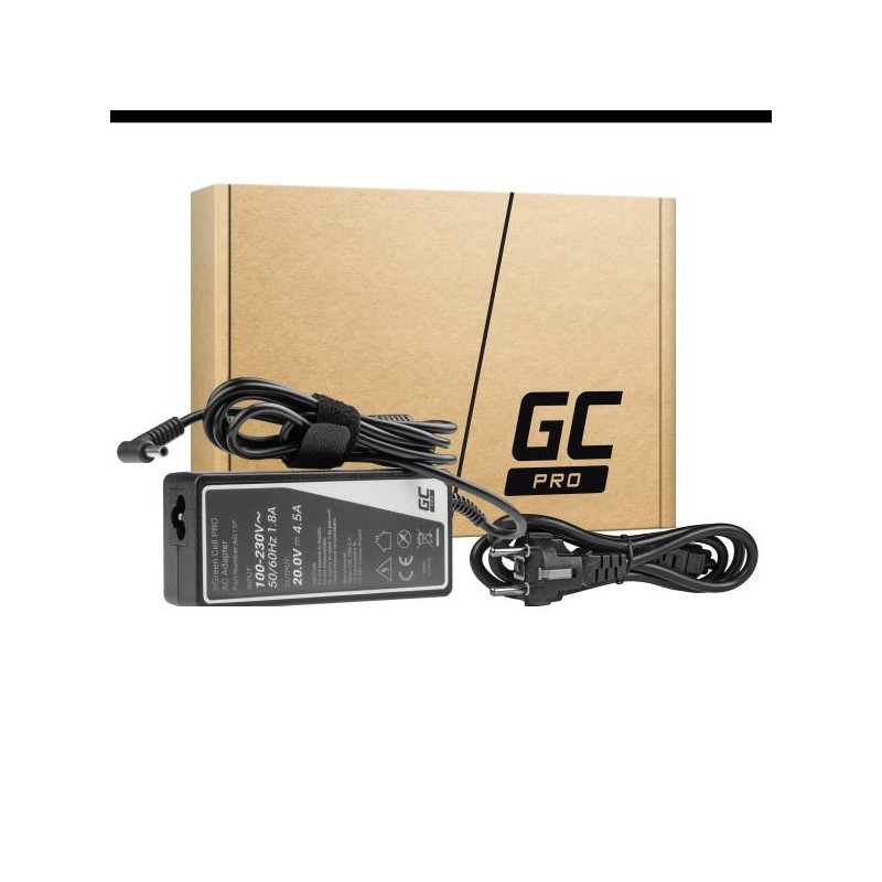 Green Cell PRO nabíječka / AC adaptér pro Fujitsu-Siemens 20V 4.5A (5.5mm-2.5mm)