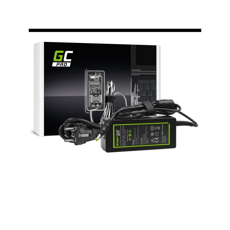 Green Cell nabíječka, AC adaptér pro HP 65W / 18.5V 3.5A / 4.8mm-1.7mm