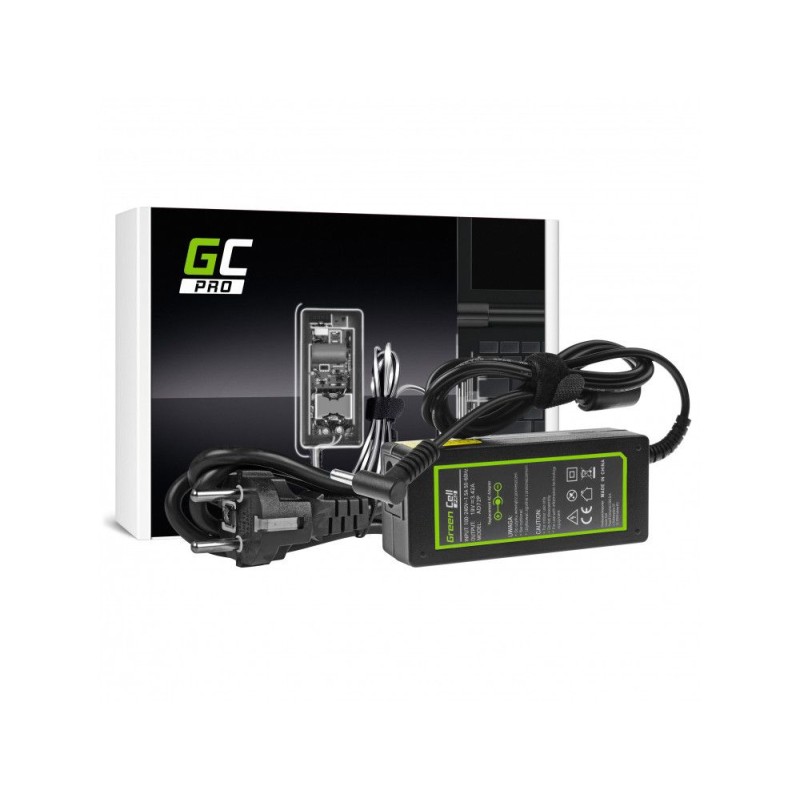AC adaptér Green Cell 19V 3.42A 65W pro AsusPro BU400 BU400A PU551 PU551L PU551LA PU551LD PU551J PU551JA