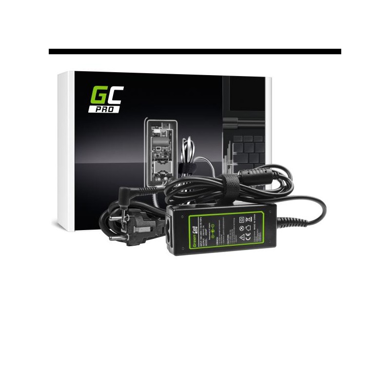 Green Cell PRO nabíječka AC adaptér pro Asus Eee PC 1001PX 1001PXD 1005HA 1201HA 1201N 1215B 1215N X101 X101CH X101H 19V 2.1A 40