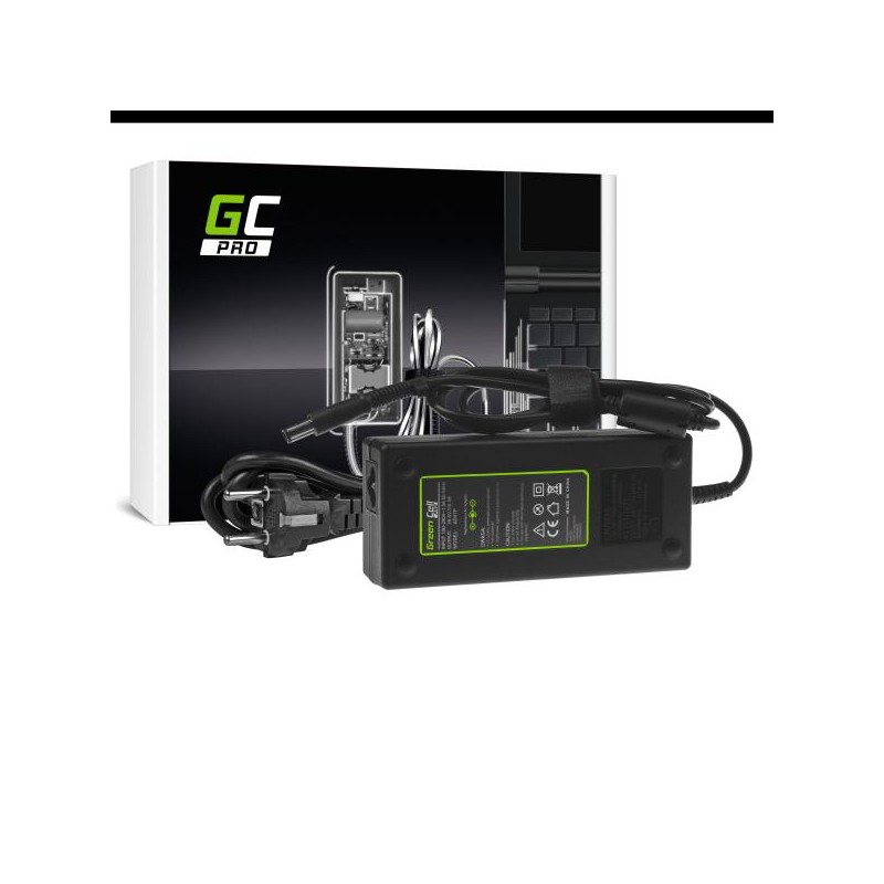 Green Cell PRO nabíječka, AC adaptér pro HP Compaq 6710b 6730b 6910p nc6400 nx7400 EliteBook 2530p 6930p 8530p 18.5V 6.5A 120W