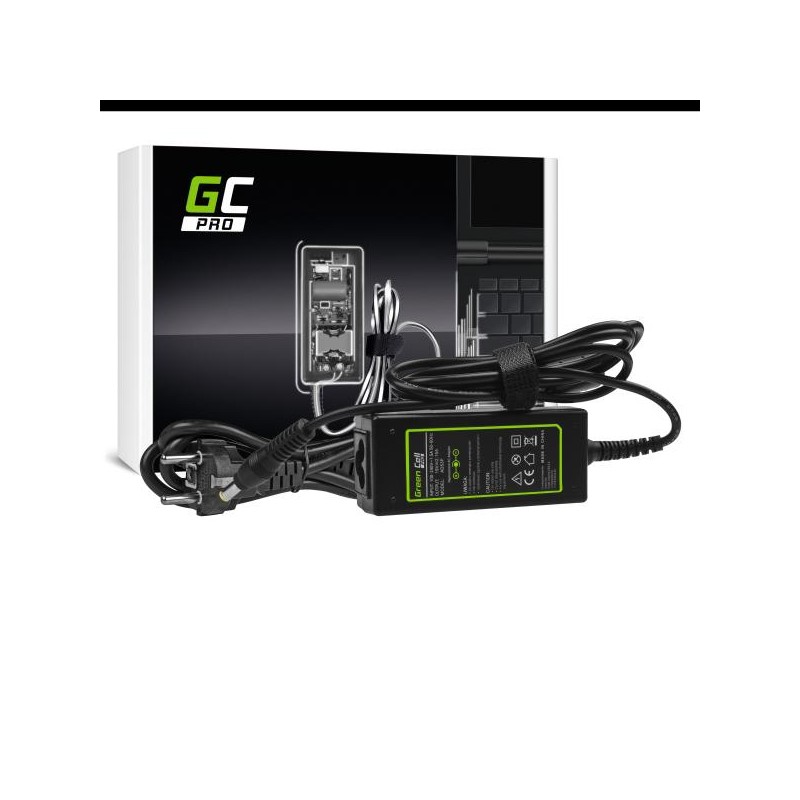 Green Cell PRO nabíječka, AC adaptér pro Acer Aspire One 531 533 1225 D255 D257 D260 D270 ZG5 19V 2.15A 40W