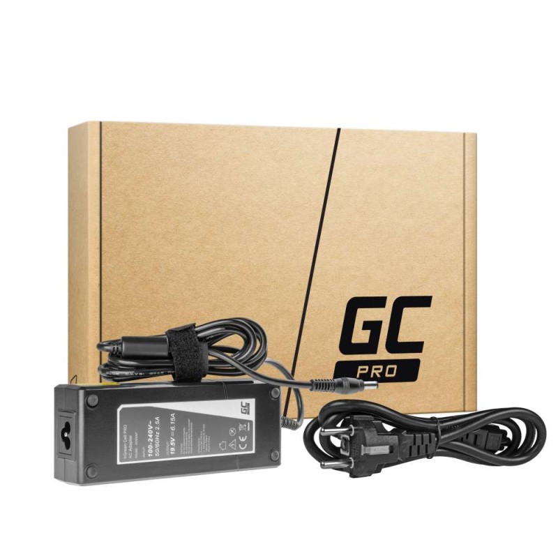 Green Cell PRO nabíječka, AC adaptér pro Lenovo IdeaPad Y510p Y550p Y560 Y570 Y580 Z500 Z570 MSI GE60 GE70 GP 19.5V 6.15A 120W
