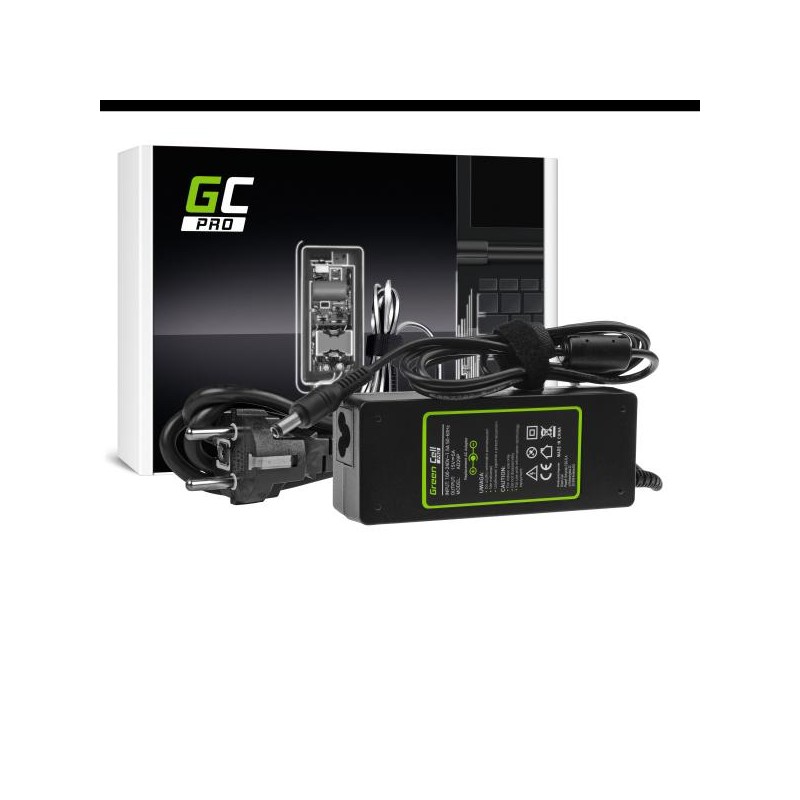 Green Cell PRO nabíječka, AC adaptér pro Toshiba Tecra A10 A11 M11 Satellite A100 P100 S500 15V 5A 75W