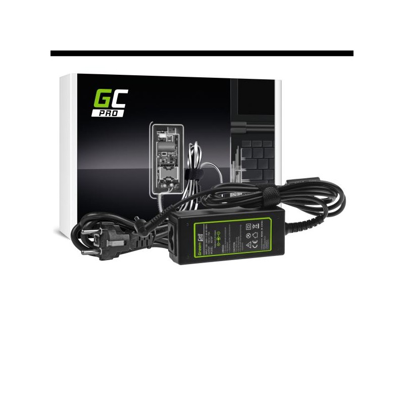 Green Cell PRO nabíječka, AC adaptér pro Asus X201E Vivobook F200CA F200MA F201E Q200E S200E X200CA X200M X200MA 19V 1.75A 33W