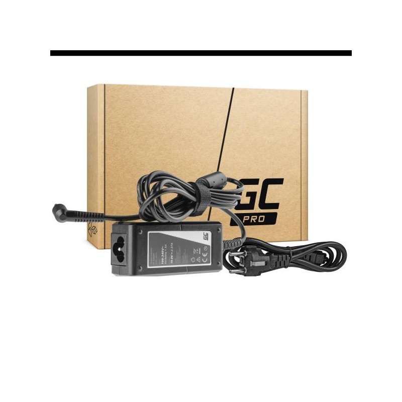 Green Cell nabíječka, AC adaptér pro Asus 45W / 19V 2.37A / 3.0-1.1mm