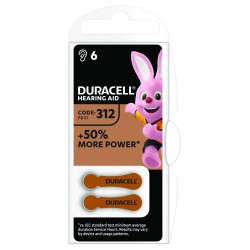 Duracell Jednorázová zinkovzdušná baterie ZA, 6-pack 42437