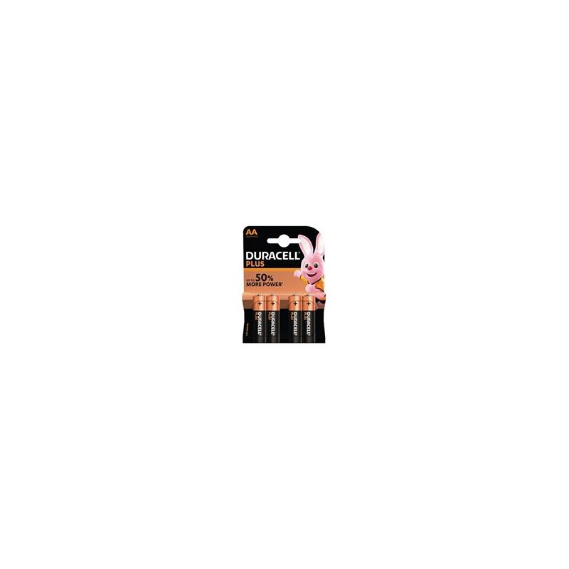 Duracell Jednorázová alkalická baterie AA, 4-pack