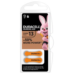 Duracell Jednorázová zinkovzdušná baterie ZA, 6-pack 42436