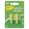 GP Jednorázová zinkochloridová baterie C, 2-pack B1231
