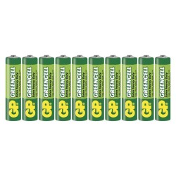 GP Jednorázová zinkochloridová baterie AAA, 10-pack