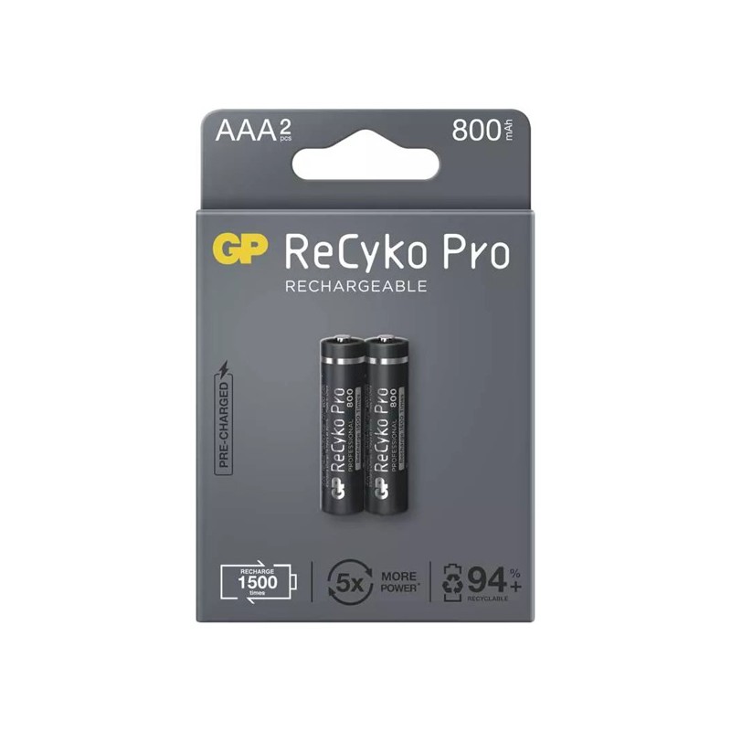 GP Nabíjecí Ni-MH baterie AAA, 2-pack