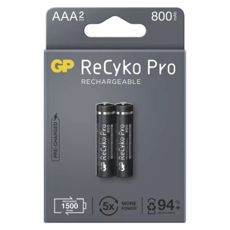GP Nabíjecí Ni-MH baterie AAA, 2-pack
