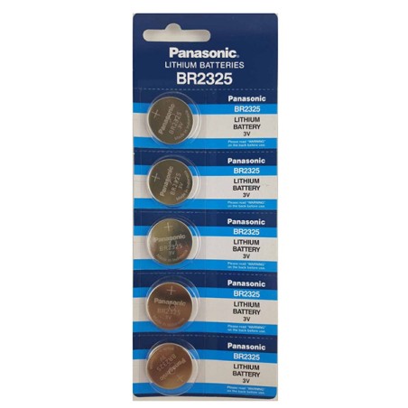 Panasonic Jednorázová lithiová baterie CR2325, 5-pack