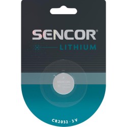 Sencor Jednorázová lithiová baterie CR2032, 1-pack