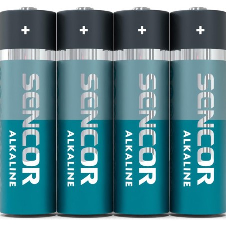 Sencor Jednorázová alkalická baterie AA, 4-pack SBALR64SAAALK