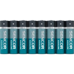 Sencor Jednorázová alkalická baterie AA, 40-pack SBALR68SAAALK5X