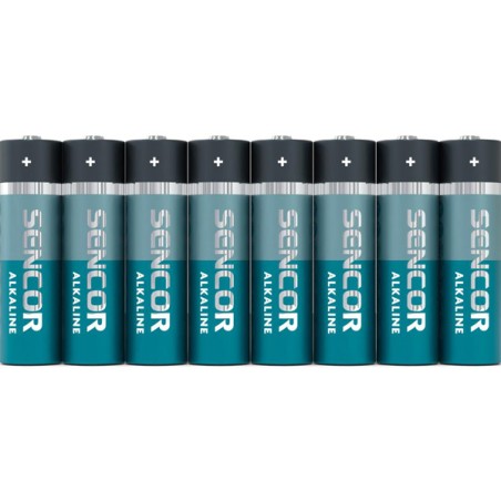 Sencor Jednorázová alkalická baterie AA, 40-pack SBALR68SAAALK5X