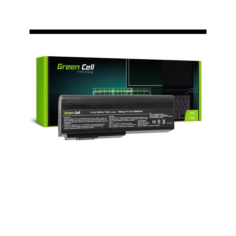 Green Cell baterie pro Asus A32-M50 A32-N61 N43 N53 G50 L50 M50 M60 N61VN / 11,1V 6600mAh