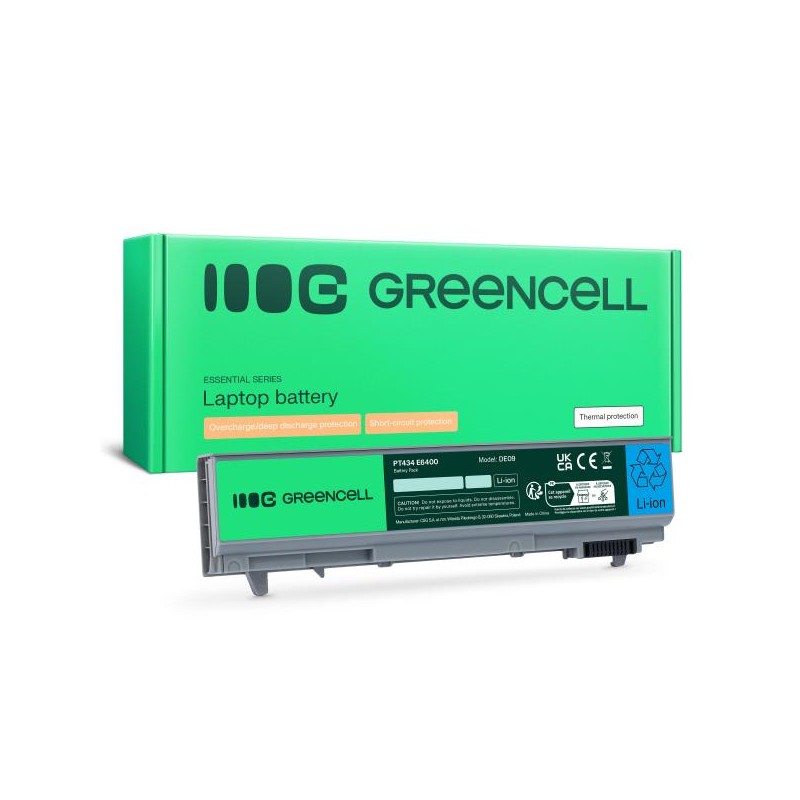 Green Cell baterie pro Dell Latitude E6400 E6410 E6500 E6510 / 11,1V 4400mAh