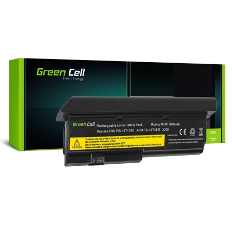 Green Cell baterie pro Lenovo ThinkPad X200 X201 X200s X201i / 11,1V 6600mAh