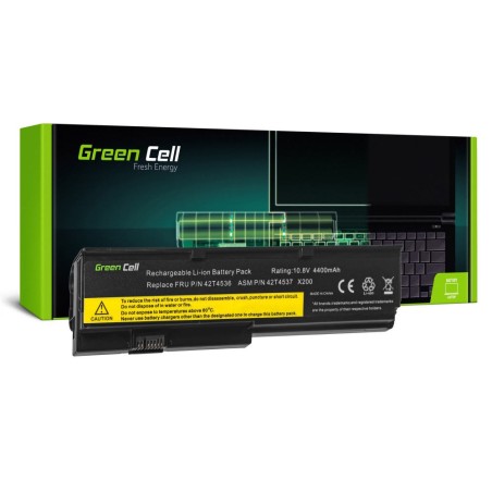 Green Cell baterie pro Lenovo ThinkPad X200 X201 X200s X201i / 11,1V 4400mAh