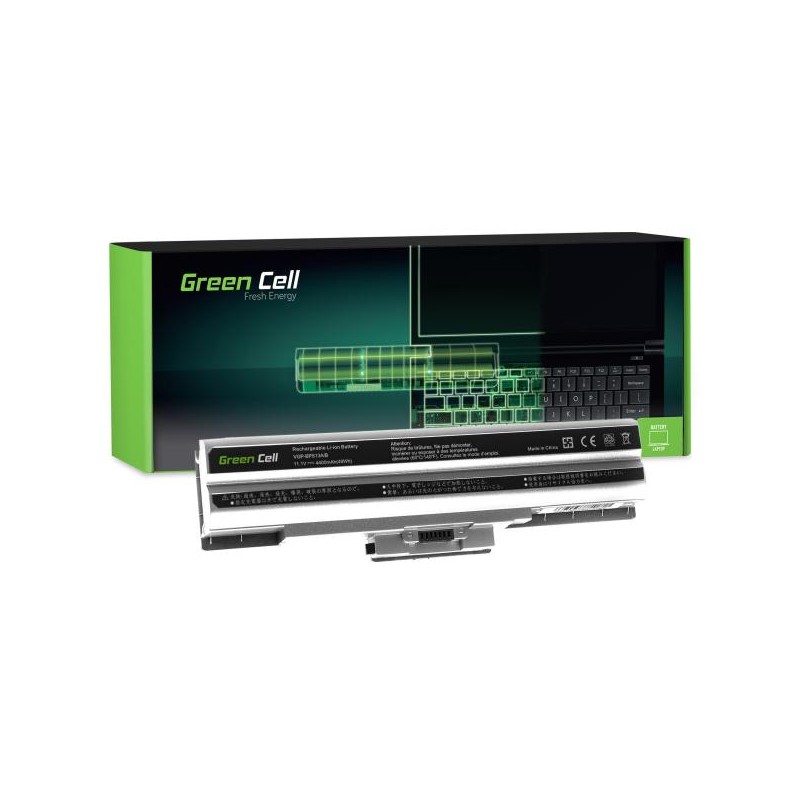 Green Cell baterie pro Sony Vaio VGP-BPS13 VGP-BPS21 (silver) / 11,1V 4400mAh