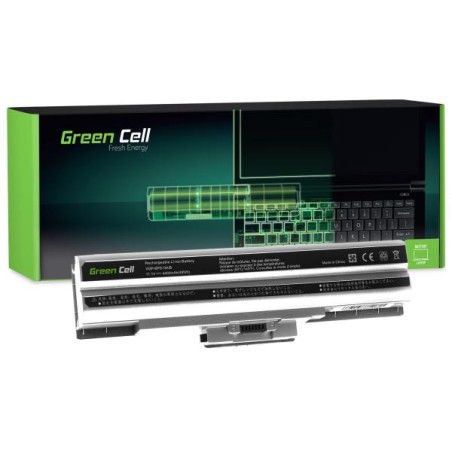 Green Cell baterie pro Sony Vaio VGP-BPS13 VGP-BPS21 (silver) / 11,1V 4400mAh