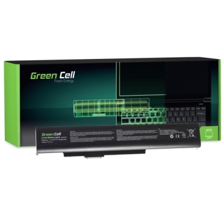 Green Cell baterie pro MSI A6400 CR640 CX640 MS-16Y1 / 11,1V 4400mAh