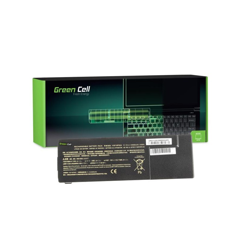 Green Cell baterie pro Sony Vaio SVS13 PCG-41214M PCG-41215L / 11,1V 4400mAh