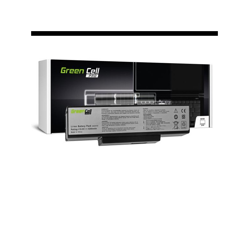 Green Cell baterie pro Asus A32-K72 K72 K73 N71 N73 / 11,1V 5200mAh
