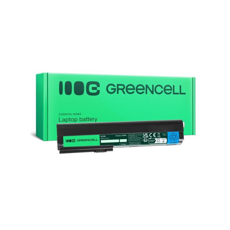Green Cell baterie pro HP EliteBook 2560p 2570p / 11,1V 4400mAh