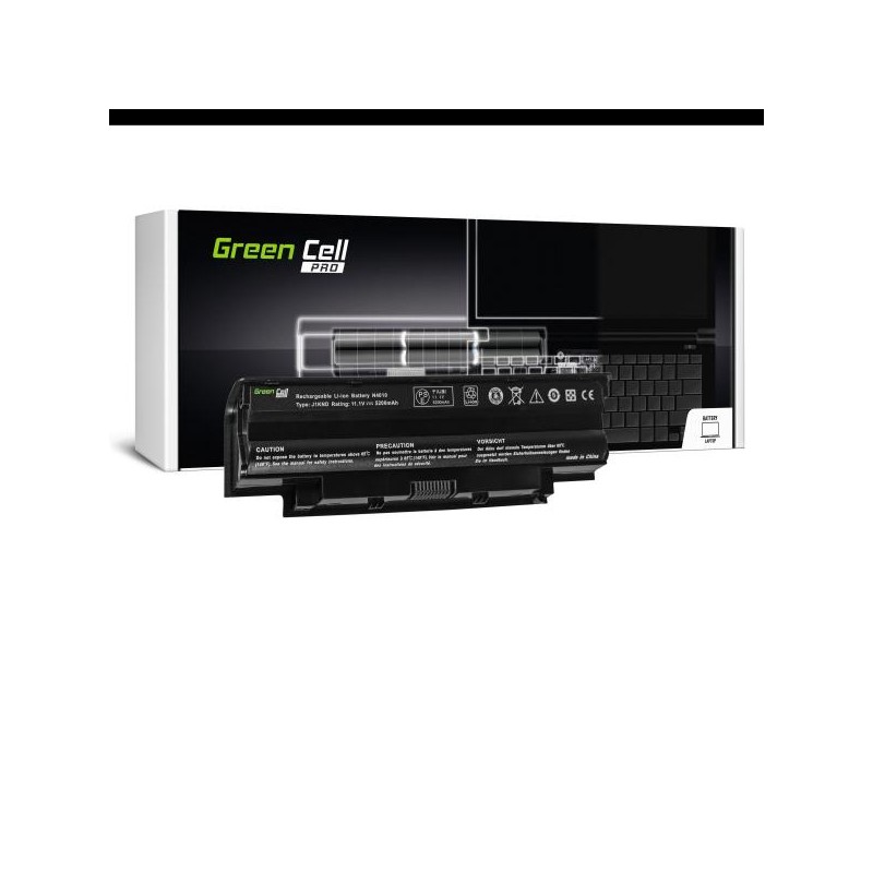 Green Cell baterie pro Dell Inspiron N3010 N4010 N5010 13R 14R 15R J1 / 11,1V 5200mAh