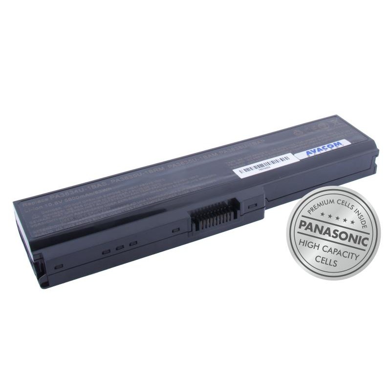Avacom baterie pro Toshiba Satellite U400, M300, Portege M800, Li-Ion, 10.8V, 5800mAh, 63Wh, články Panasonic, NOTO-U4-P29