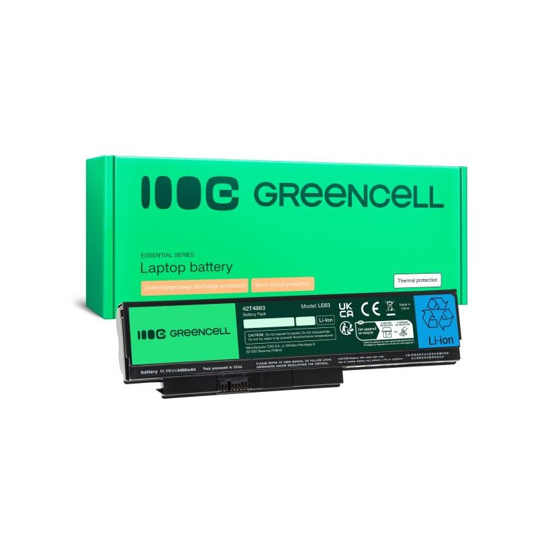 Green Cell baterie pro Lenovo ThinkPad X220 X230 / 11,1V 4400mAh