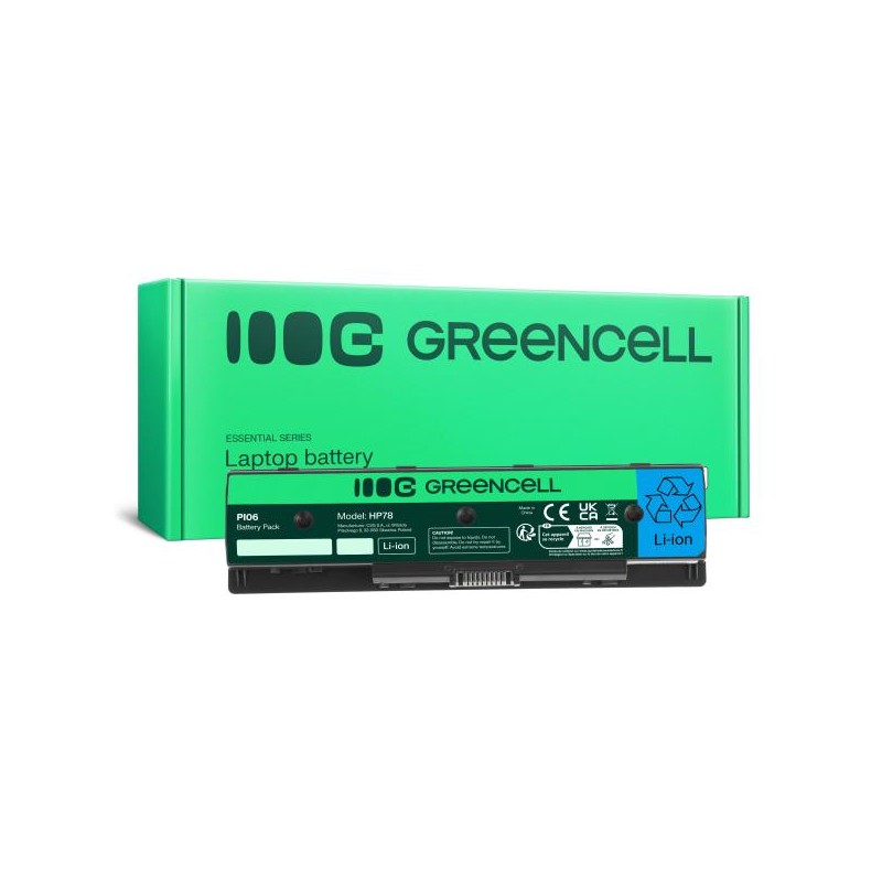 Green Cell baterie pro HP Pavilion 14 15 17 Envy 15 17 / 11,1V 4400mAh