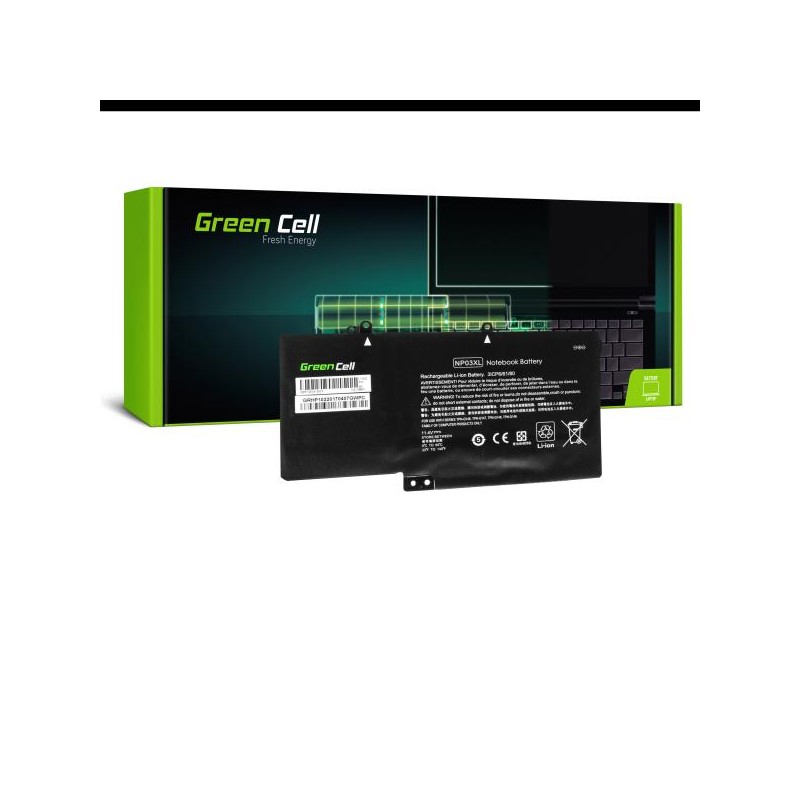 Green Cell baterie pro HP Pavilion x360 13-A 13-B / 11,4V 3400mAh