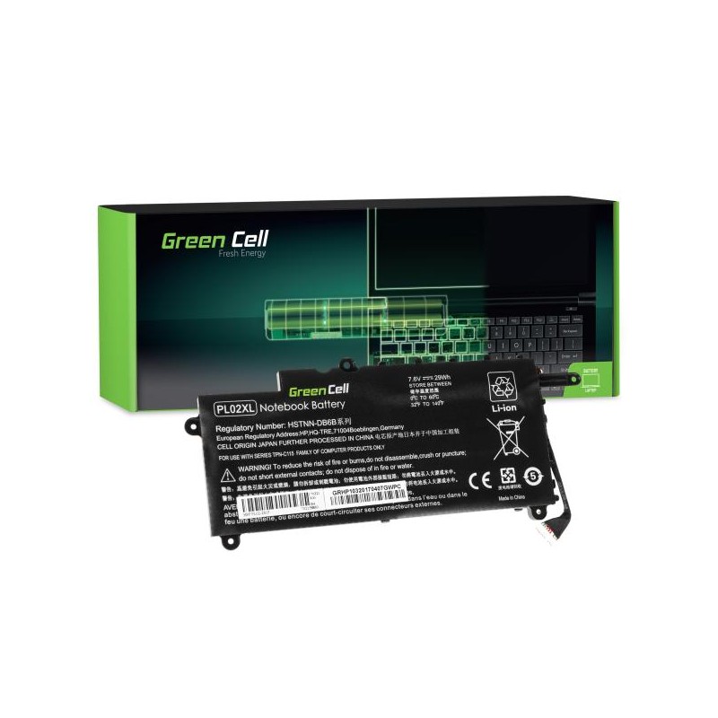 Green Cell baterie pro HP Pavilion x360 11-N HP x360 310 G1 / 7,6V 3800mAh