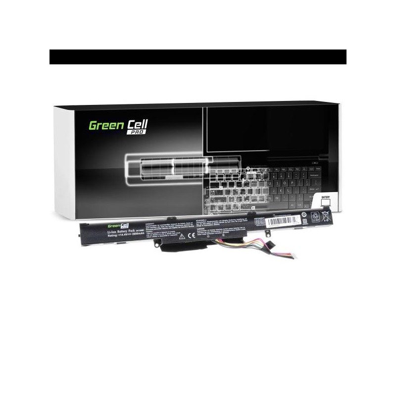 Green Cell PRO baterie pro Asus A41-X550E F550D F550DP F750L / 14,4V 2600mAh
