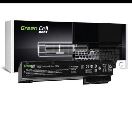 Green Cell PRO baterie pro HP EliteBook 8560w 8570w 8760w 8770w / 14,4V 5200mAh
