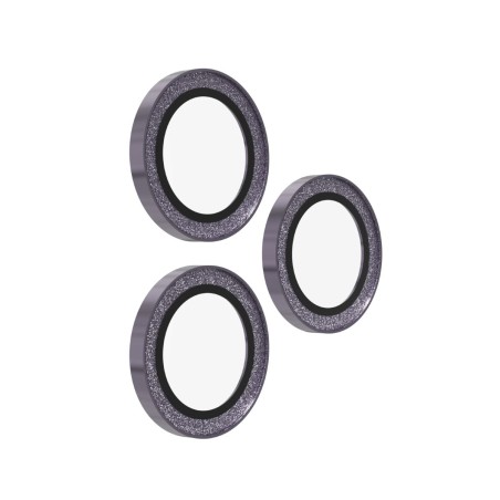 ZAGG Ochranná čočka Premium pro Apple 17 Pro/Pro Max/16 Pro/Pro Max/15 Pro/Pro Max - fialová třpytka