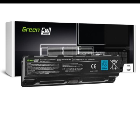 Green Cell baterie pro Toshiba Satellite C850 C855 C870 L850 L855 PA5109U-1BRS / 11,1V 5200mAh