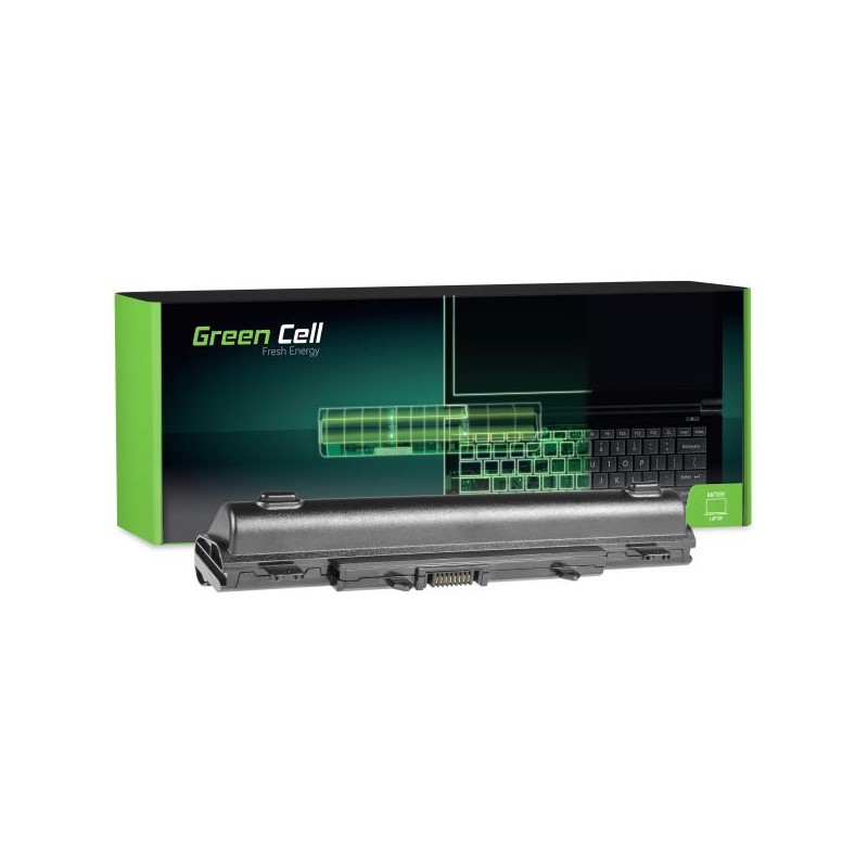 Green Cell baterie pro Acer Aspire E14 E15 E5-511 E5-521 E5-551 E5-571 (bottom) / 11,1V 4400mAh
